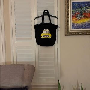 Karl Lagerfeld Black Tote Large
